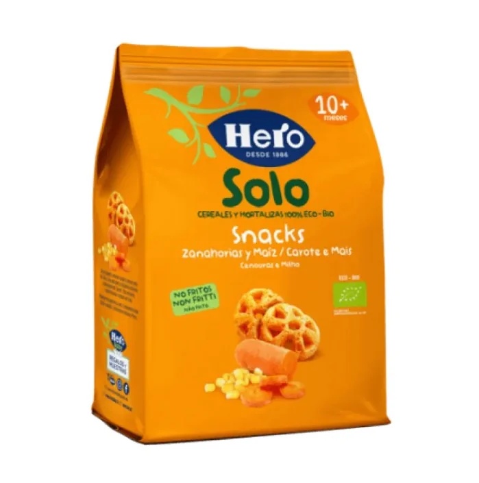 HERO SOLO Hero Baby Solo Snack Karotte Mais 40 g Babynahrung