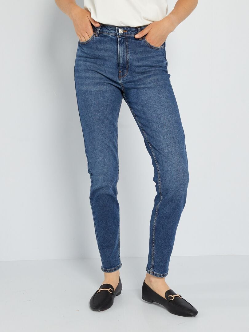 Calça jeans slim tamanho 32L - Azul