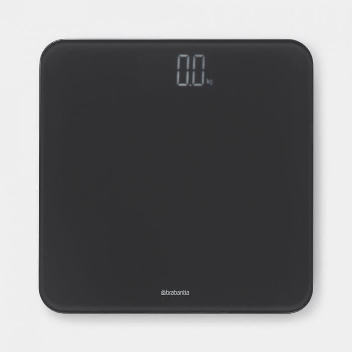 Bilancia digitale da bagno BRABANTIA ReNew - Grigio scuro - Display digitale - 180 kg