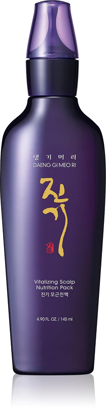 DAENG GI MEO RI Jin Gi Máscara Nutritiva Revitalizante para o Couro Cabeludo Sérum Fortalecedor e Regenerador Anti-Queda de Cabelo