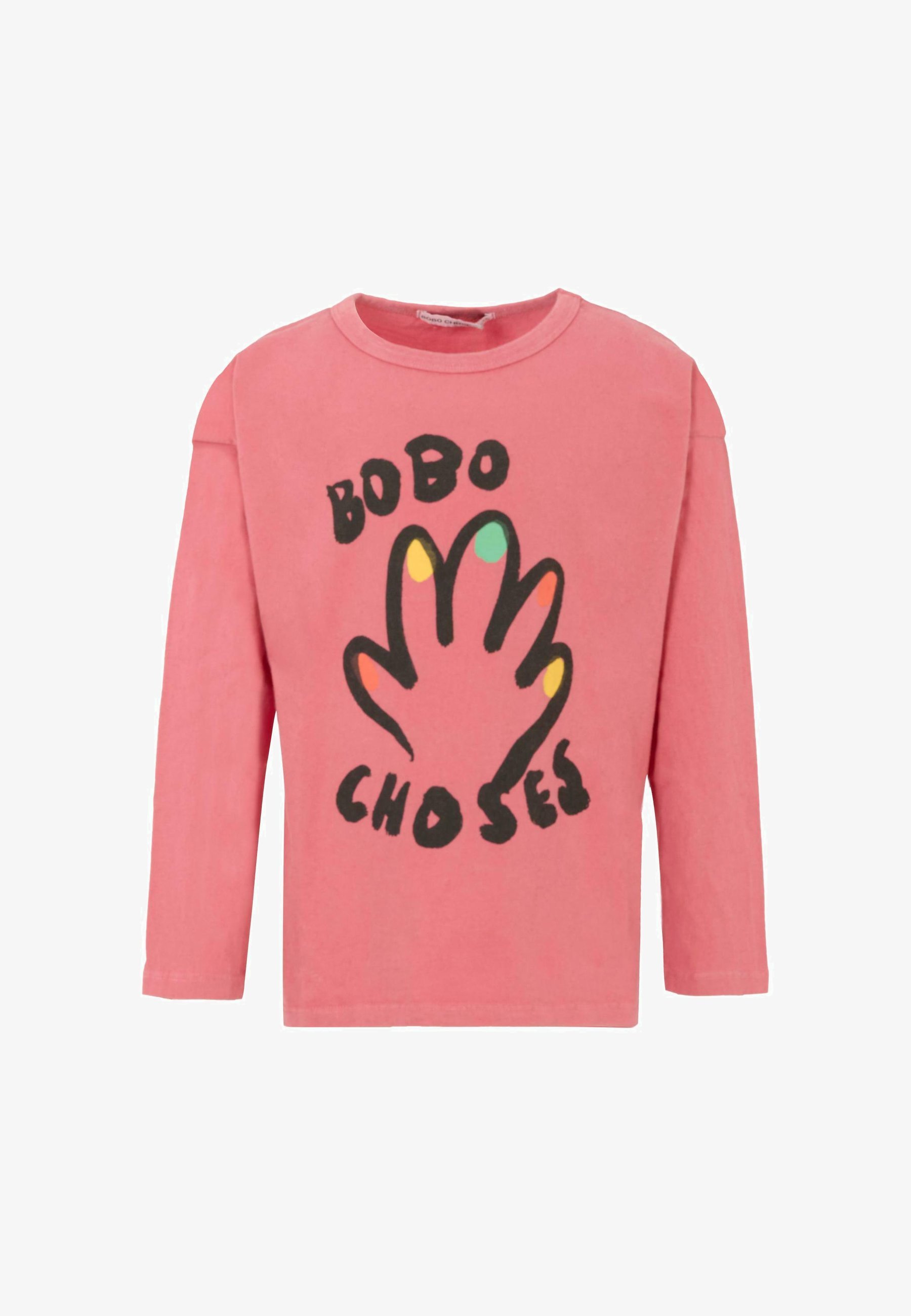 Haut à manches longues Bobo Choses - rose