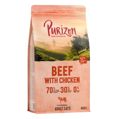 Purizon Graanvrij Rundvlees met Kip voor Volwassenen
