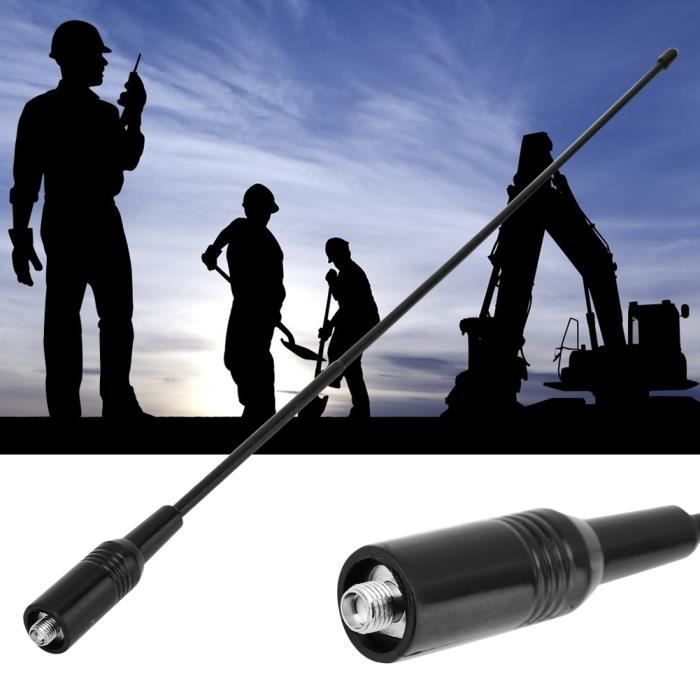 Antena hembra de doble ganancia SMA de banda alta YICUI NA-771 para walkie-talkie BaoFeng UV5R UV5RA