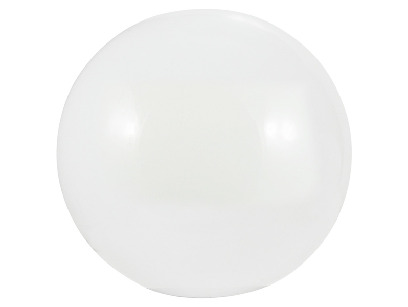 Kula solarna  LED RGB 30 cm biała