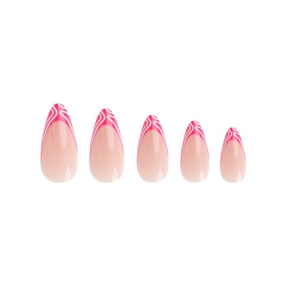 Invogue Himbeer-Ripple Mandel-Nagellack - 24er-Pack