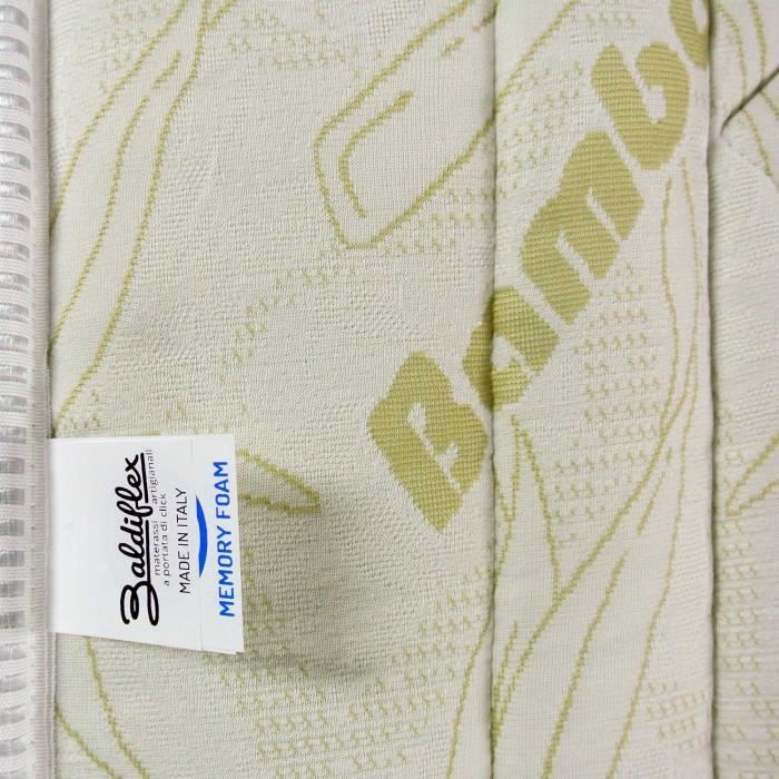 Bamboo Mattress Topper 160x200 cm - Memory Foam - 8 cm Thick - Optimal Quality