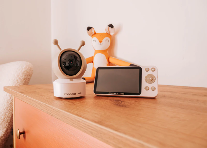 Digitálna video detská pestúnka Concept KIDO KD5010 s LED podsvietením