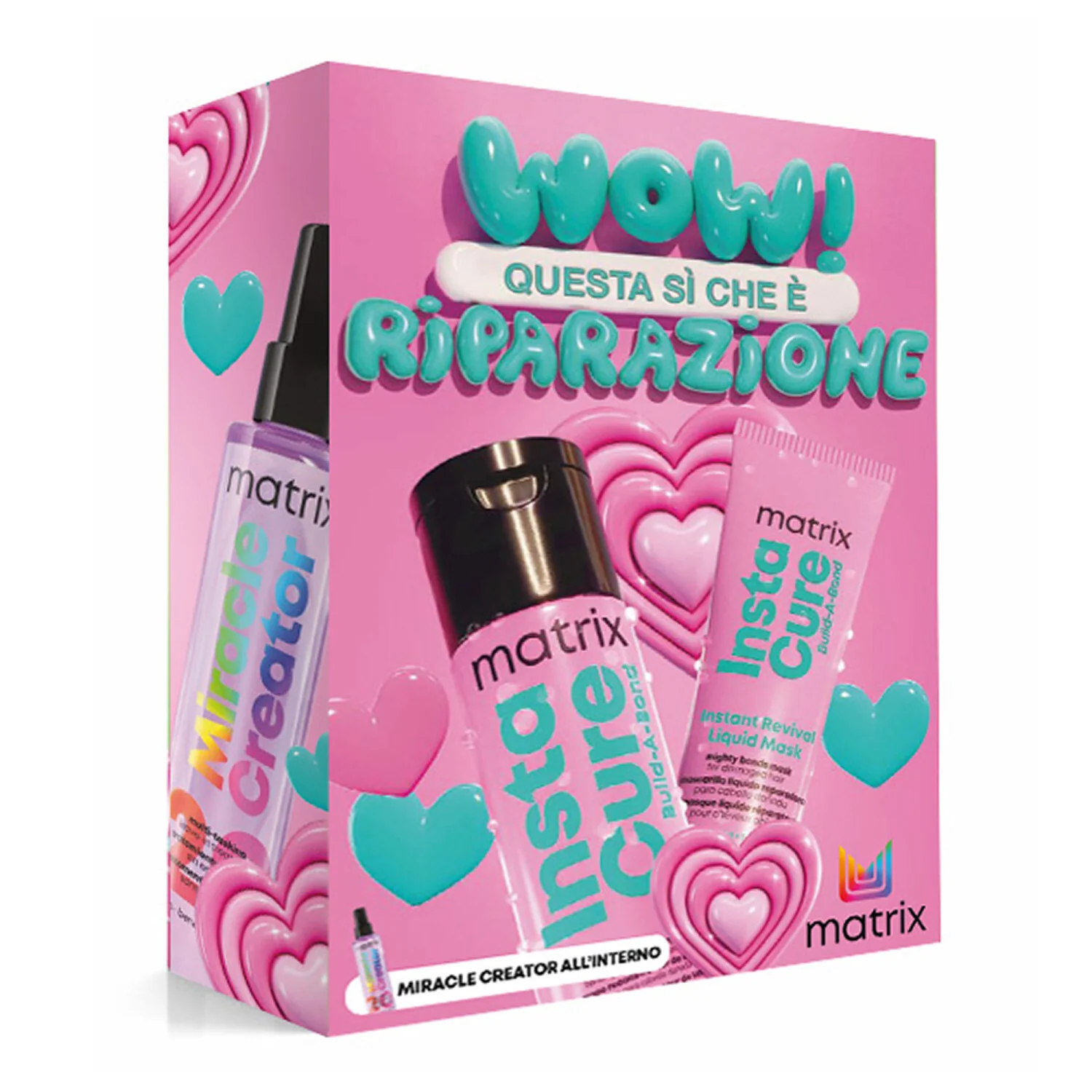 Total Results Instacure Cofanetto Natale Instacure Build-A-Bond - Cofanetti per Capelli, Shampoo Riparatore