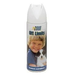 Spray repelente anafrodisíaco Off Limits para cadelas no cio.