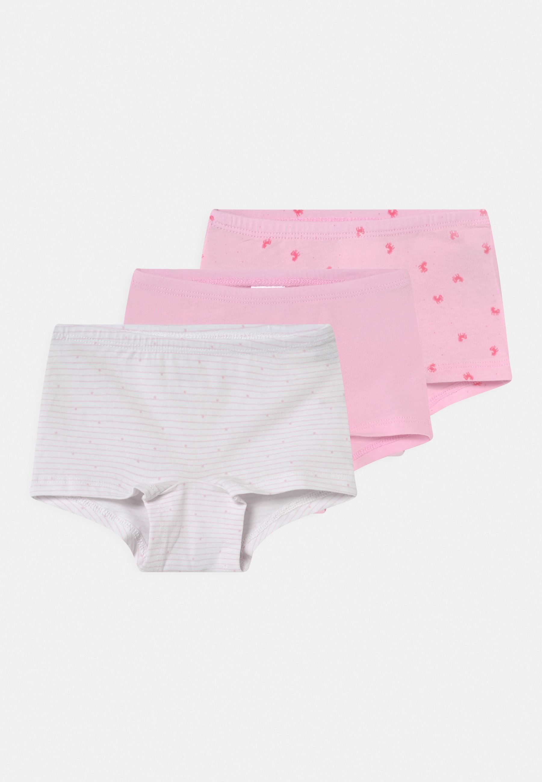 Schiesser Confezione da 3 - Pantaloni - rosa chiaro/bianco