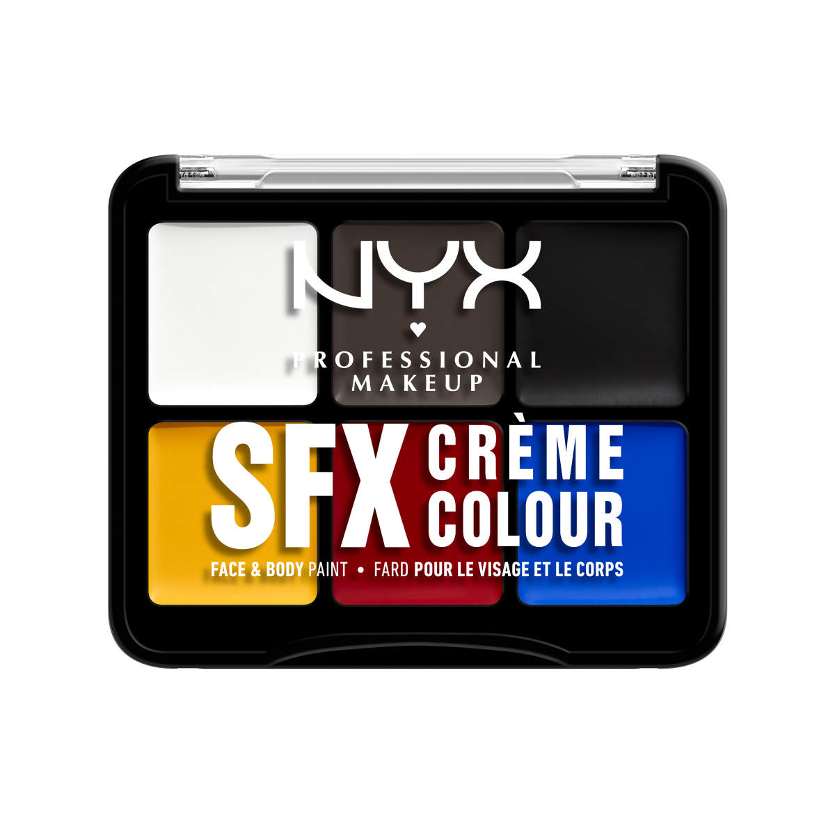 NYX Professional Makeup SFX sejas un ķermeņa krāsu palete