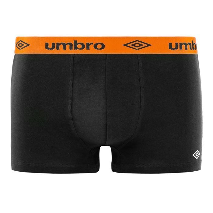 Umbro Boxer Homme  Caleçon Homme - Noir  (Lot de 4)