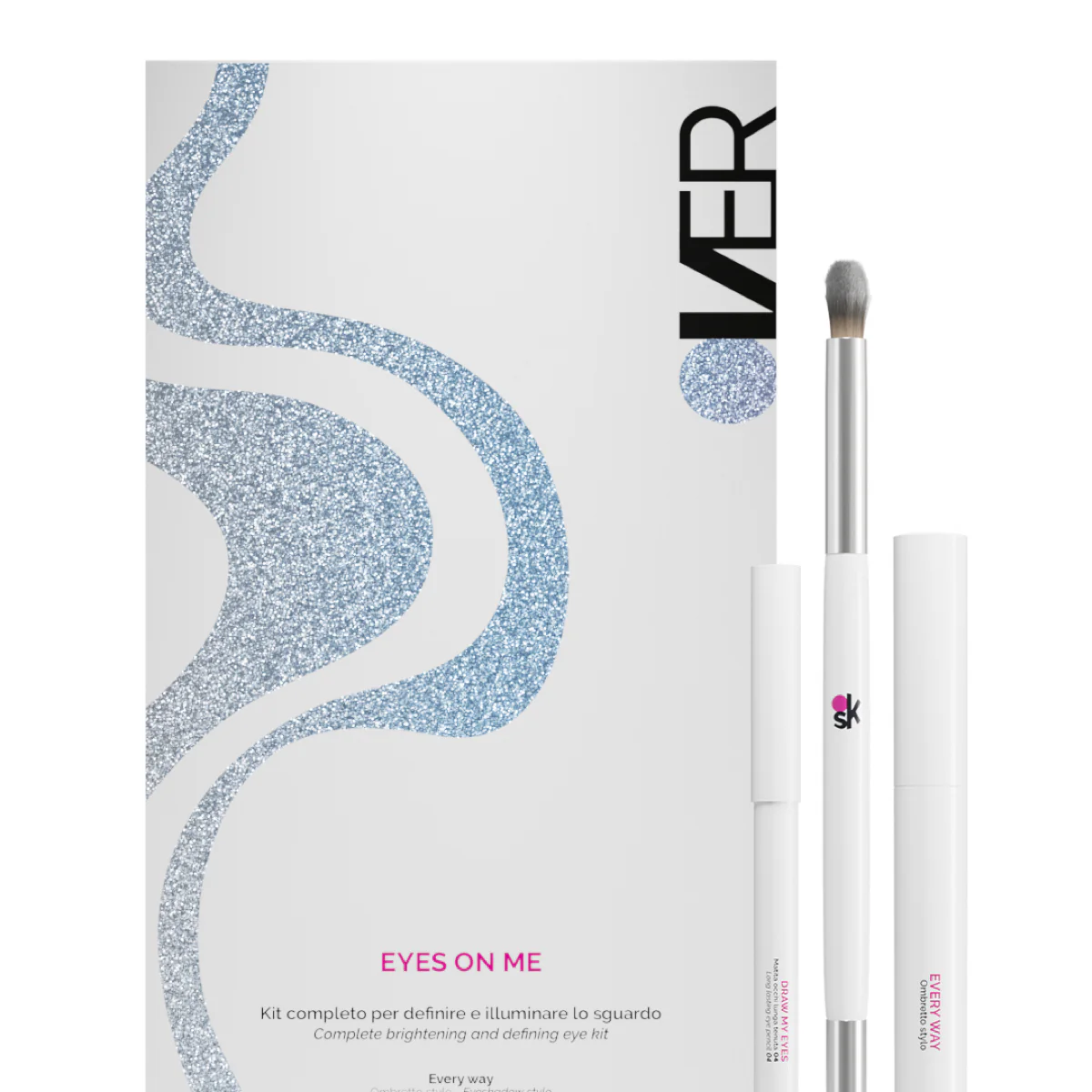 Occhi EYES ON ME - 01 Verde - Cofanetto Make Up, Matita occhi