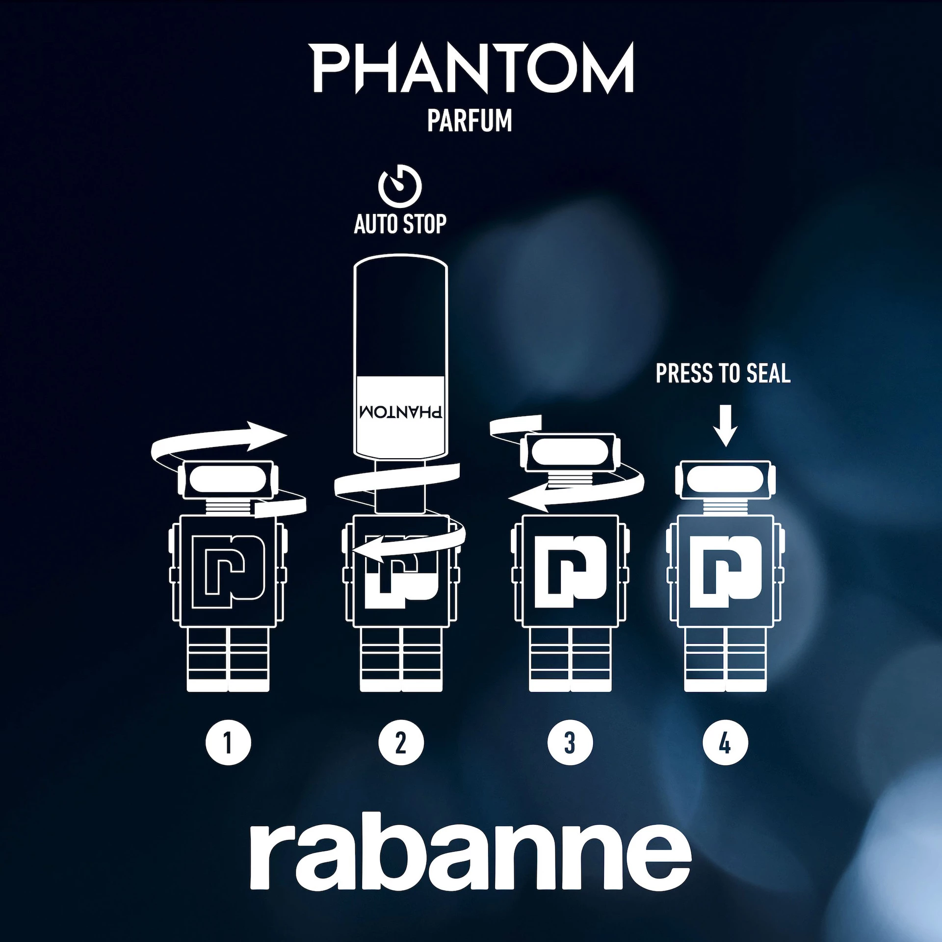 Phantom Parfum Refill 200 ml - Rabanne