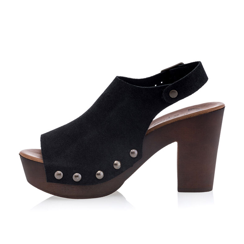 Zuecos/Males negros para mujer