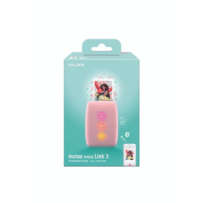 Imprimante photo Fujifilm INSTAX MINI LINK III ROSE POUDRE