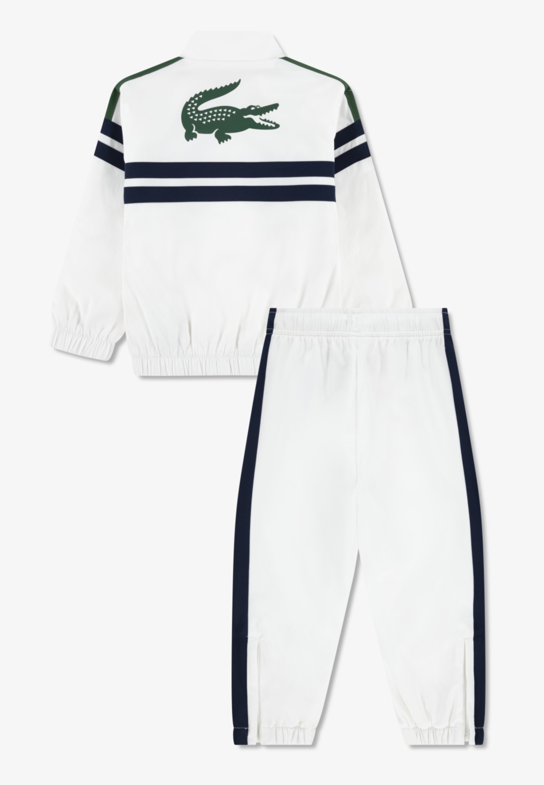 Lacoste FRONT STRIPE TRACK - Trainingspak - farine