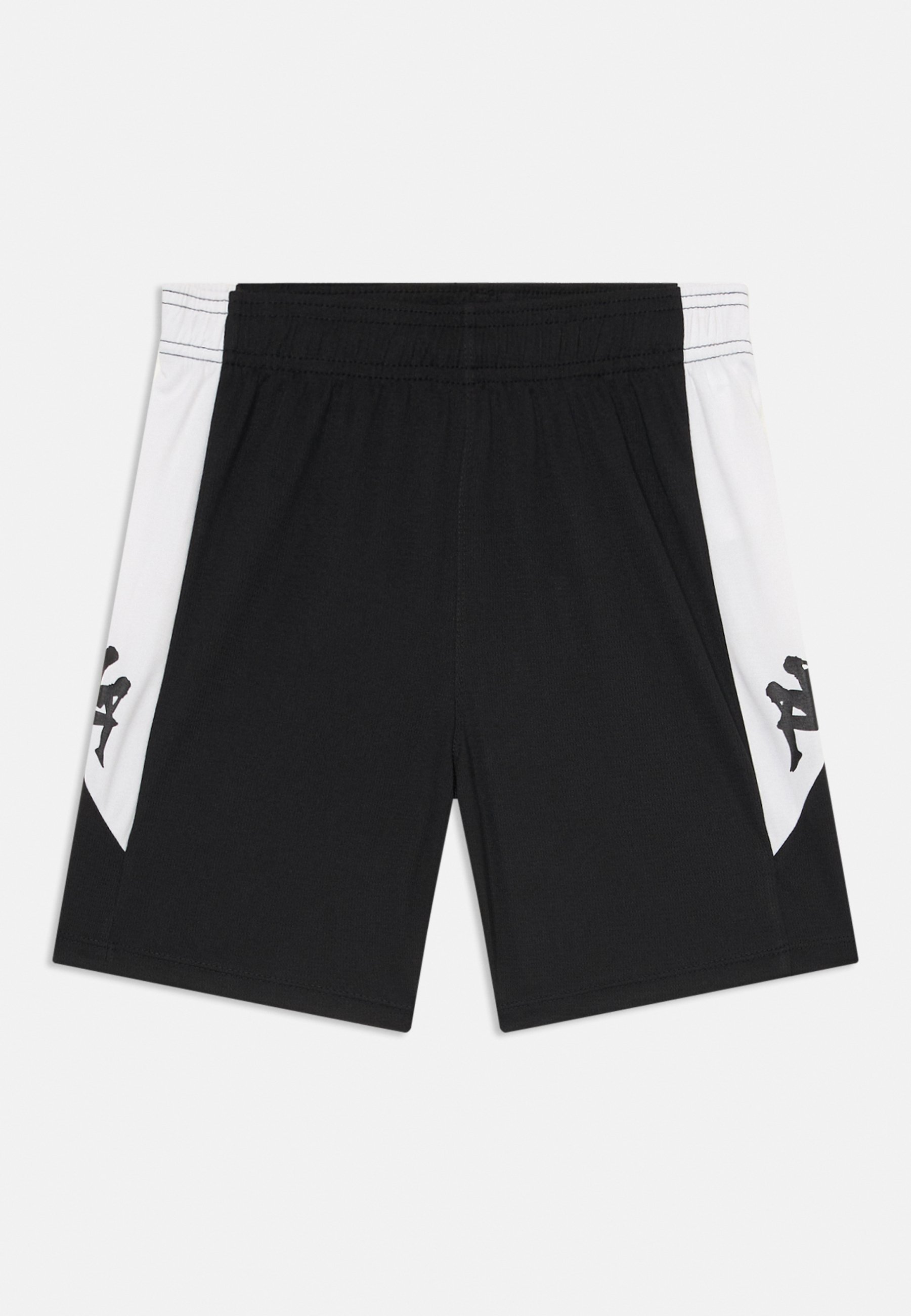 Kappa LUVIO UNISEX - Sportshorts - zwart/wit
