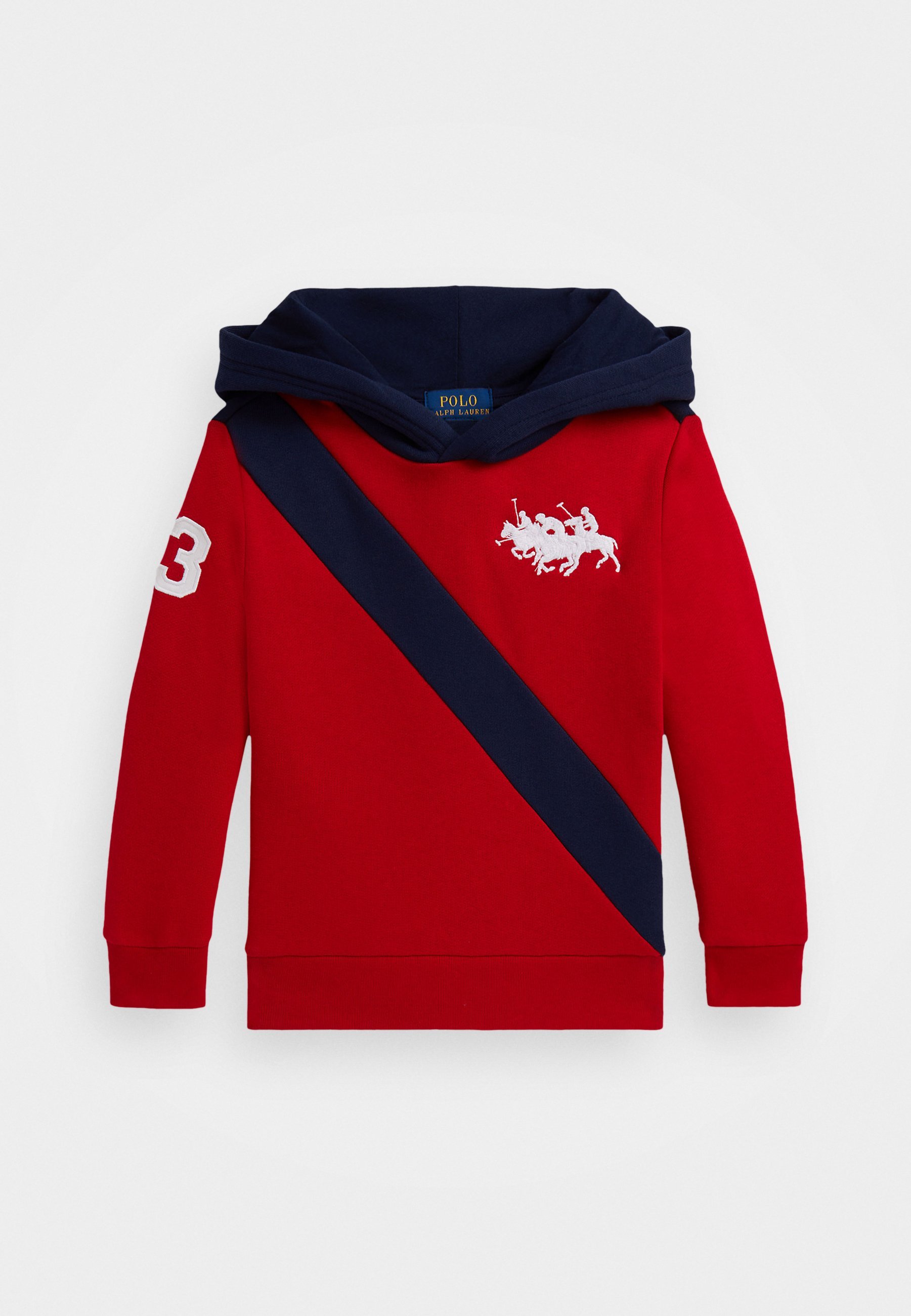HOODIE - Hettegenser - navy/redPolo Ralph Lauren