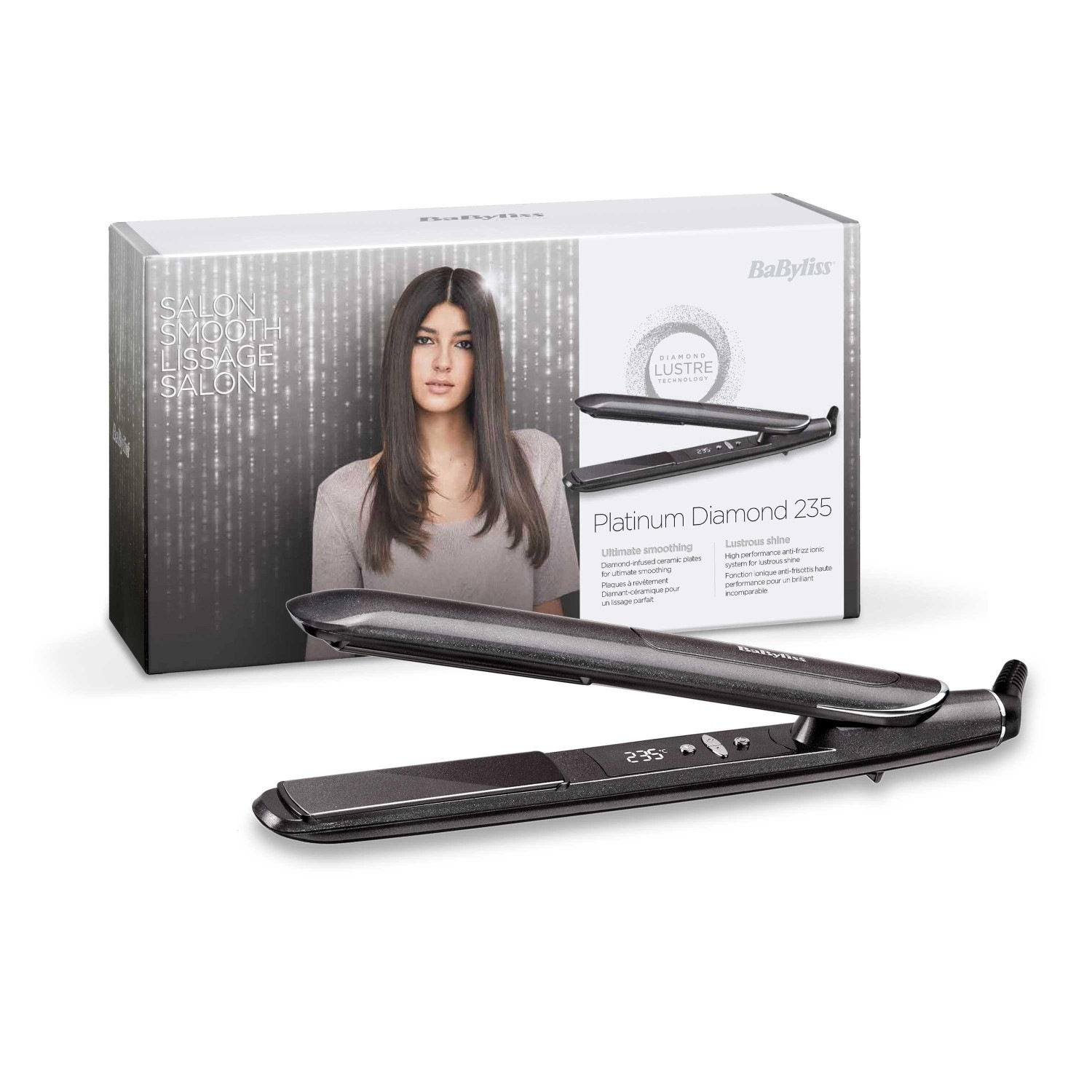 Žehlička na vlasy BaByliss Aroma Shower Relax - 1 kus.