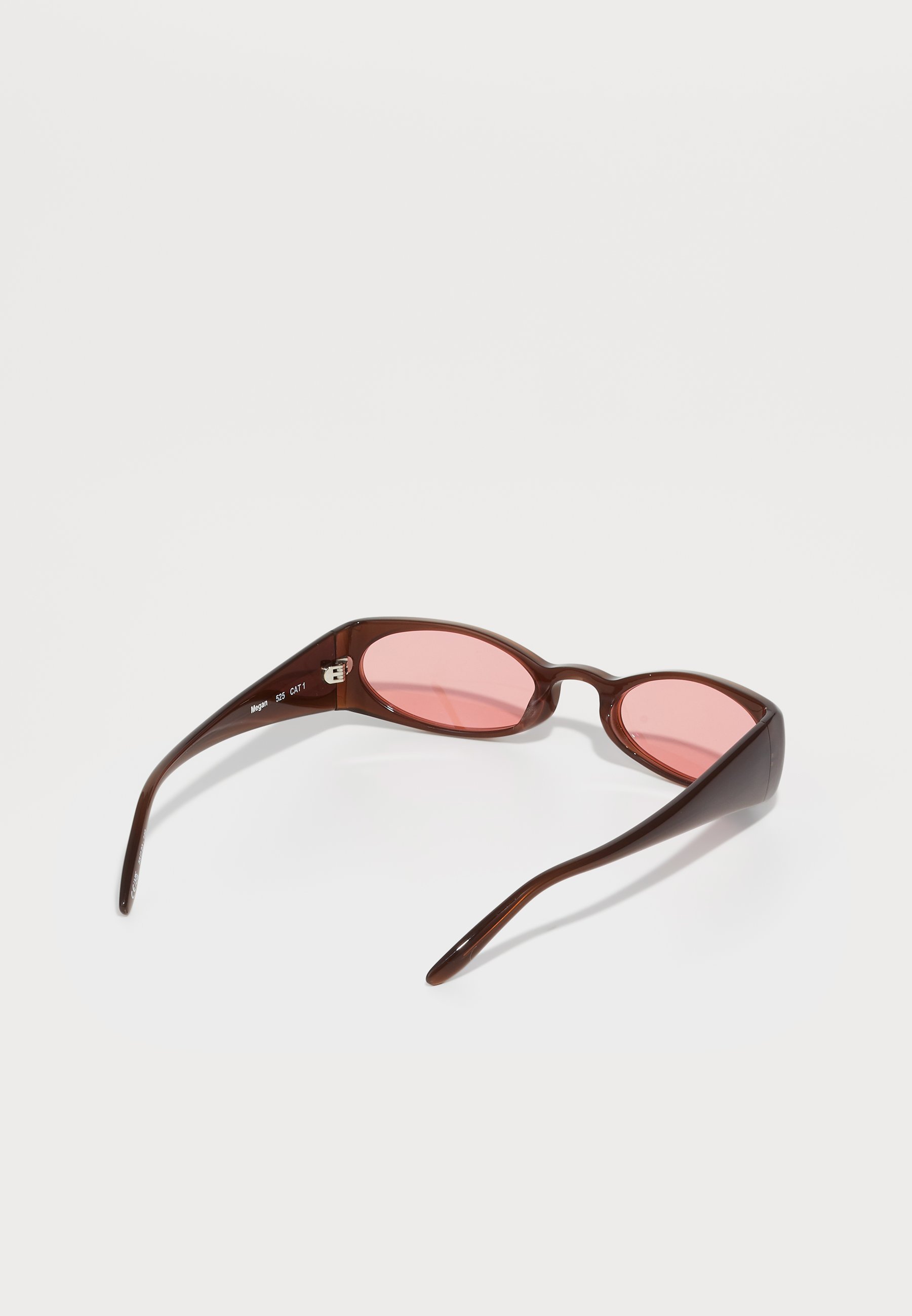 Henrik Vibskov MEGAN SUNGLASSES UNISEX - Zonnebril - bruin/rood
