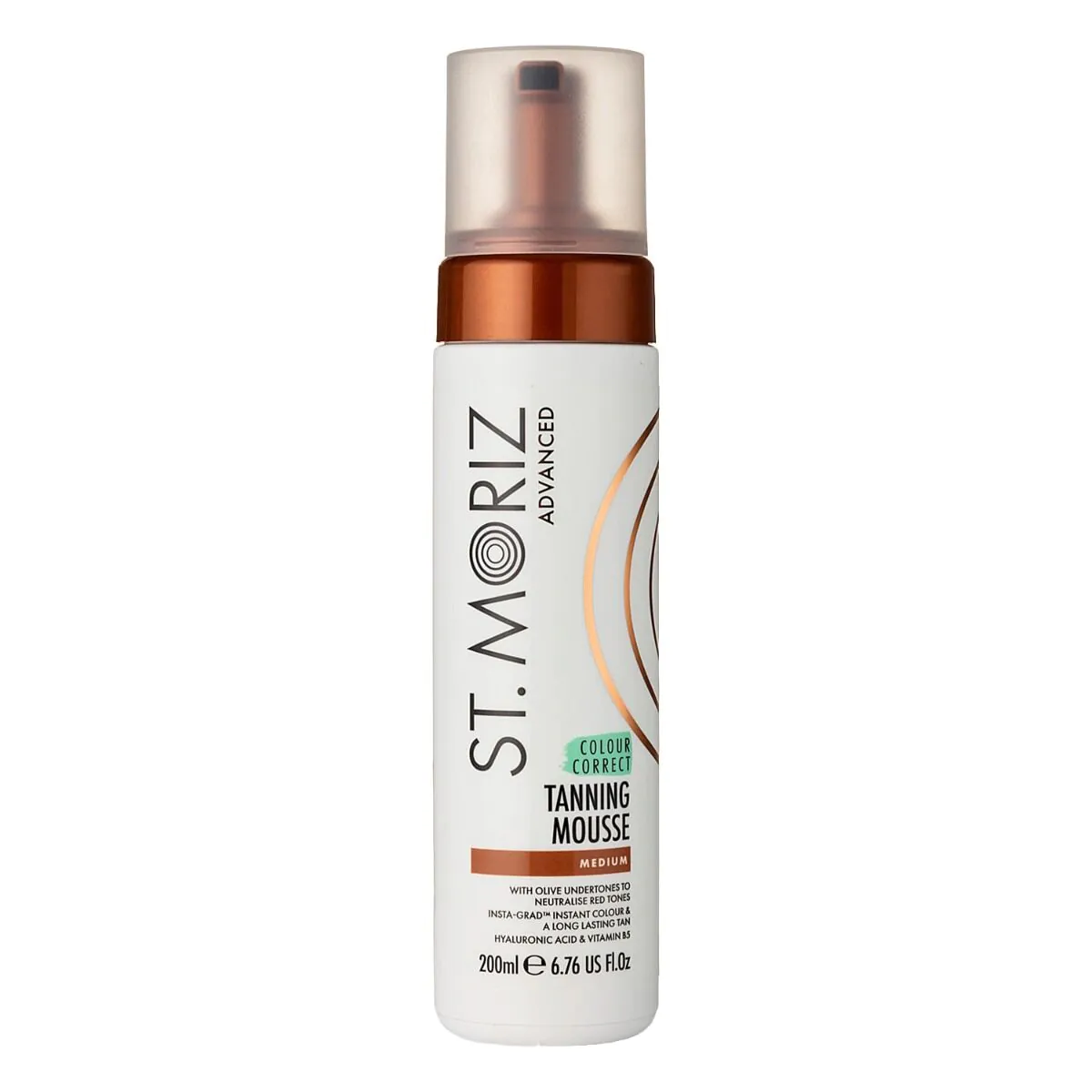 St. Moriz Advanced Korygująca Pianka Samoopalająca odc. medium