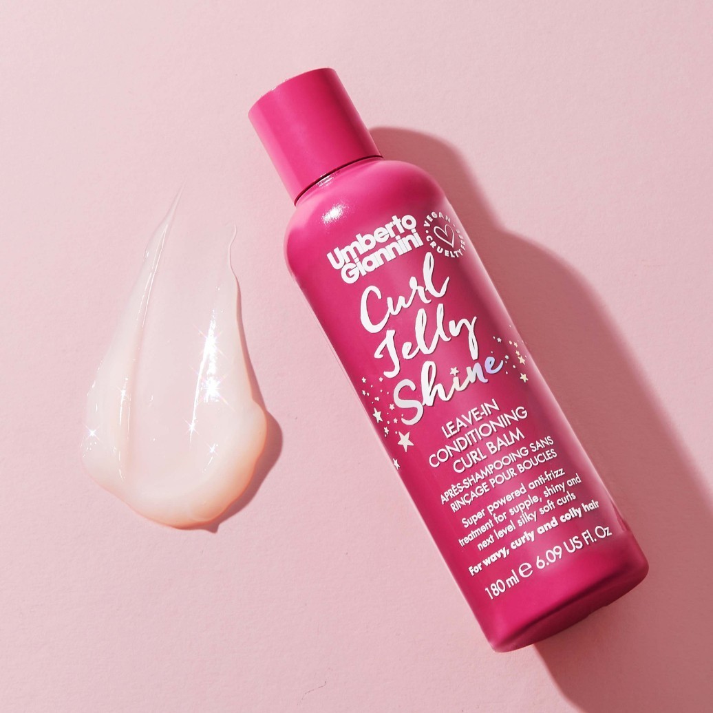 Umberto Giannini Conditioner Curl Jelly Shine nenoskalojams kondicionieris - 180 ml