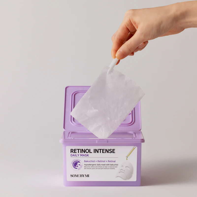 Plátenná maska proti vráskam Some By Mi Retinol Intense Daily Mask, veľké balenie