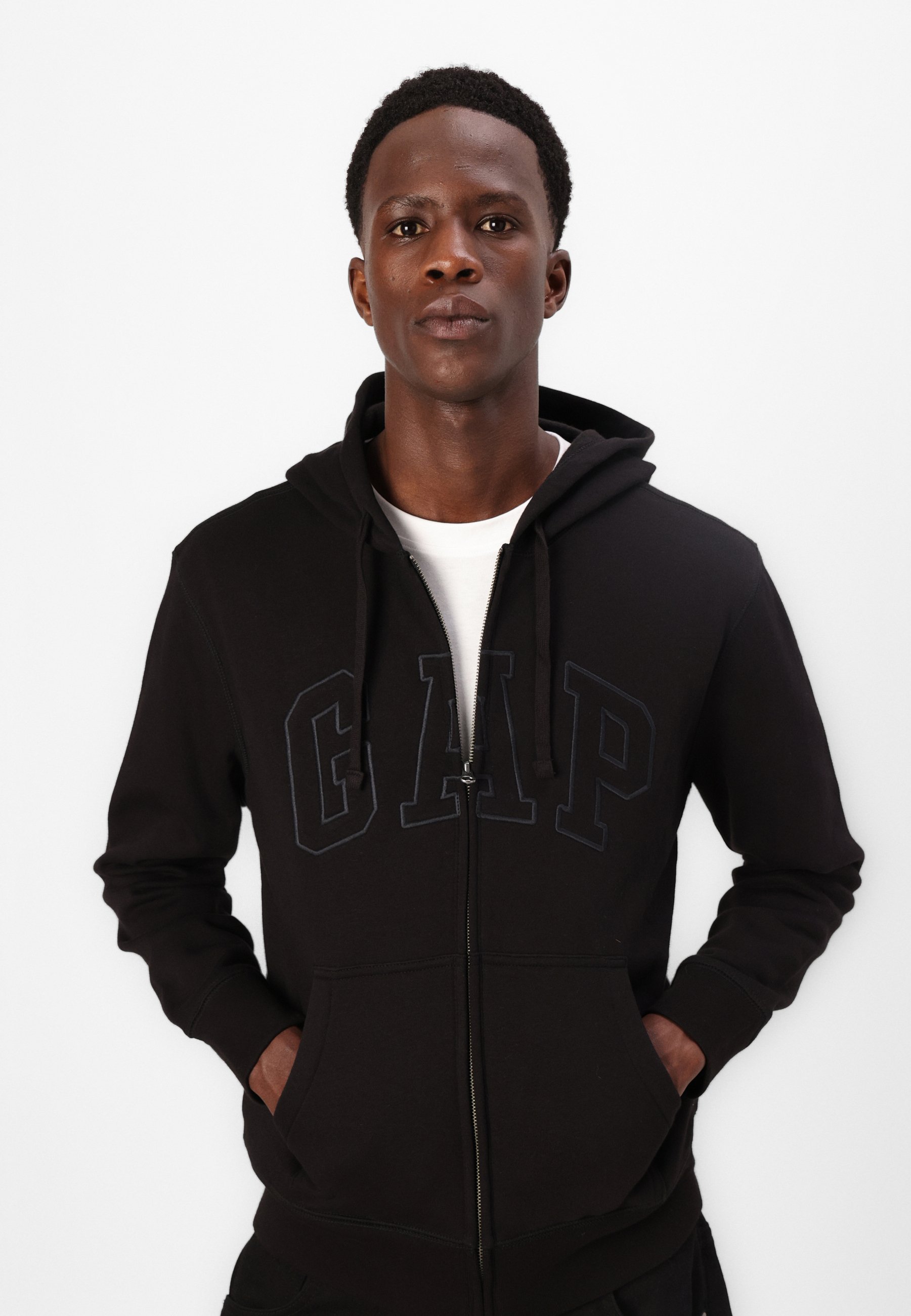 Logo GAP Heritage - Sweat à capuche - Noir véritable