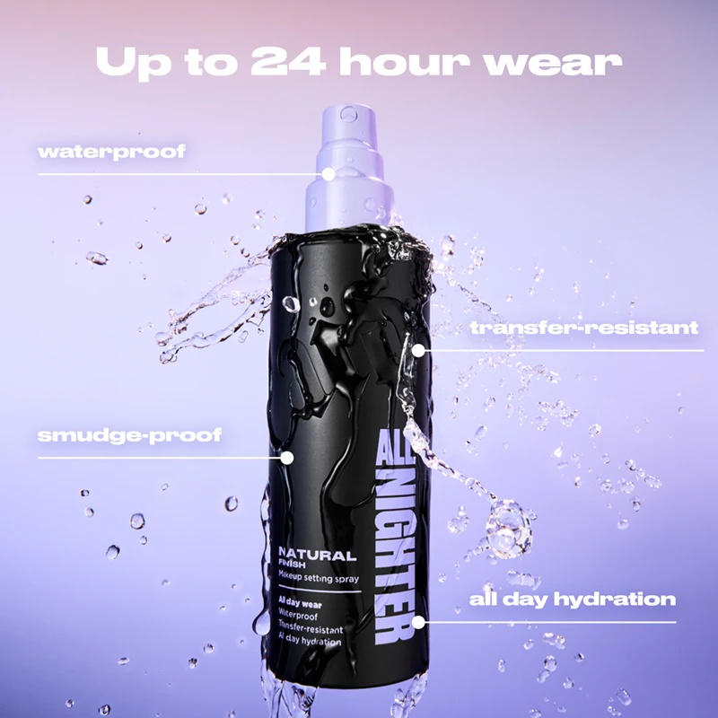„Urban Decay All Nighter Natural Finish“ makiažo fiksavimo purškiklis