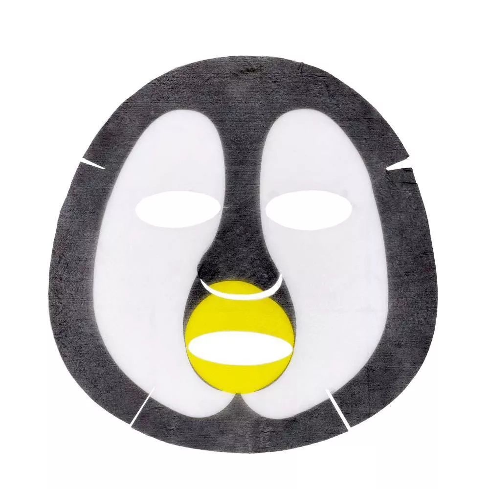 Valomoji veido kaukė „Fantasy Penguin“ Veido kaukės
