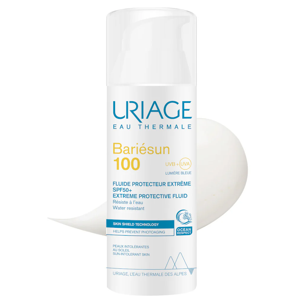 BARIESUN 100 Fluido Protettivo Estremo SPF50+ - Solare viso alta prot.