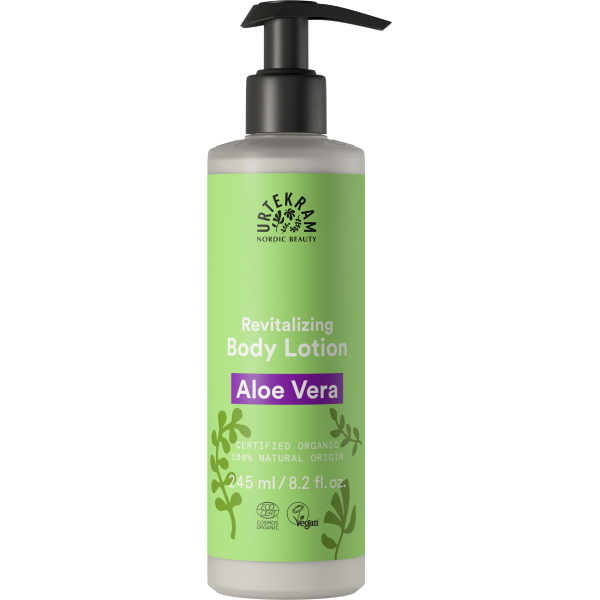 Urtekram Organic Aloe Vera kūno losjonas – 245ml