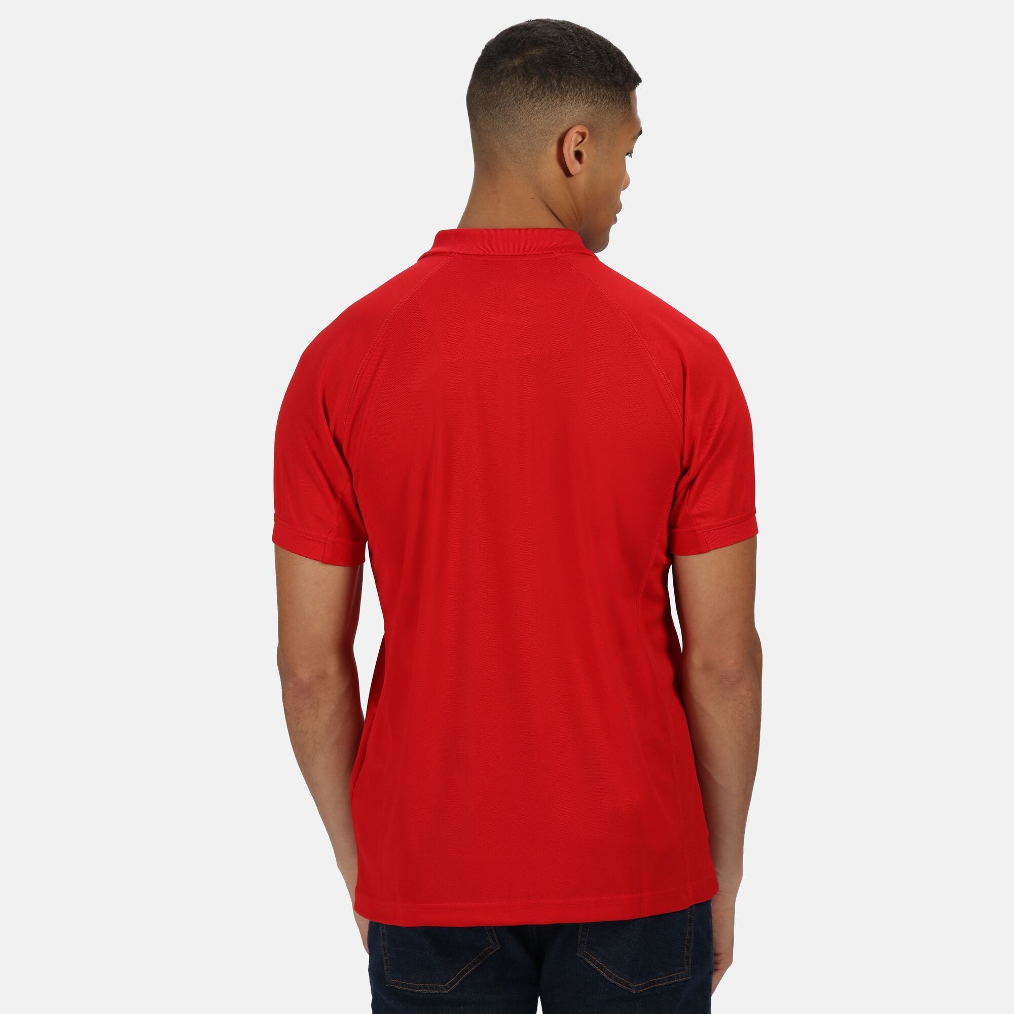  Polo de travail à manches courtes Regatta Coolweave / Homme Été/Vacances