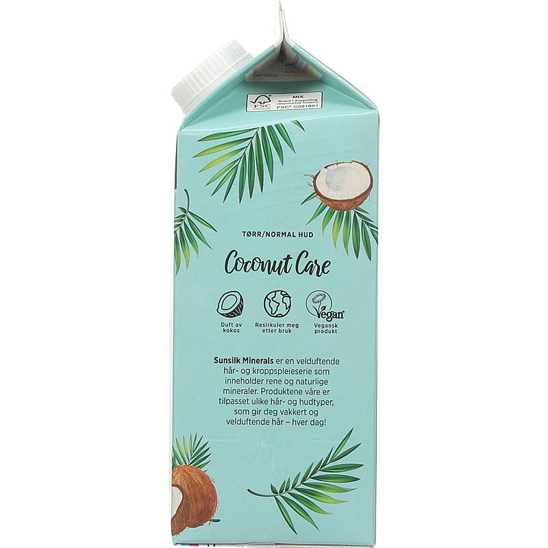 Sunsilk dusjsåpe 750 ml refill Kokos Sunsilk