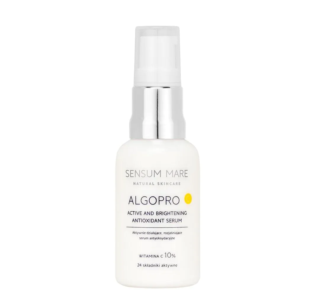 Sensum Mare Algopro C Aktywnie Działające, Rozjaśniające serum Antyoksydacyjne z Witaminą C 10%