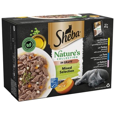 Bustine Sheba Nature's Collection, 12 x 85 g