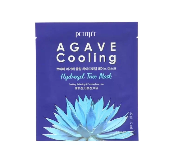 Petitfee Agave Cooling hydrożelowa maska na tkaninie 32g