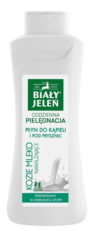 Biały Jeleń Płyn do kąpieli z Kozim Mlekiem