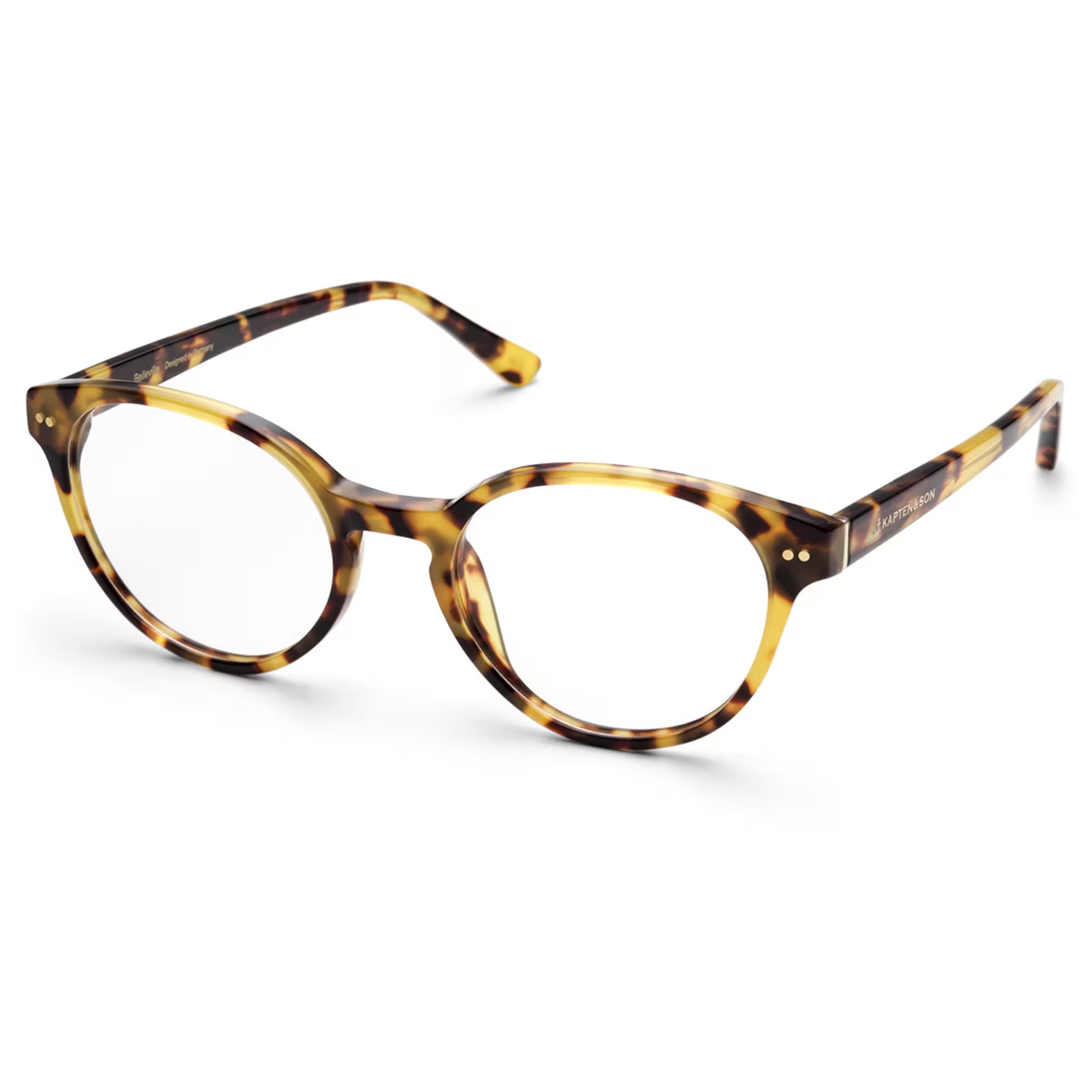 Lunettes de soleil Belleville Shine Yellow Demi avec verres correcteurs