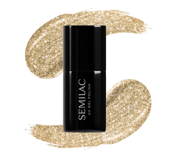 Semilac Special Day lakier hybrydowy 037 Gold Disco 7 ml