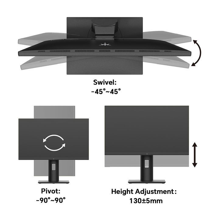 KTC H25X7 Plat 16:9 Fast IPS FHD 1920 x 1080 360 Hz Overdrive bis 400 Hz