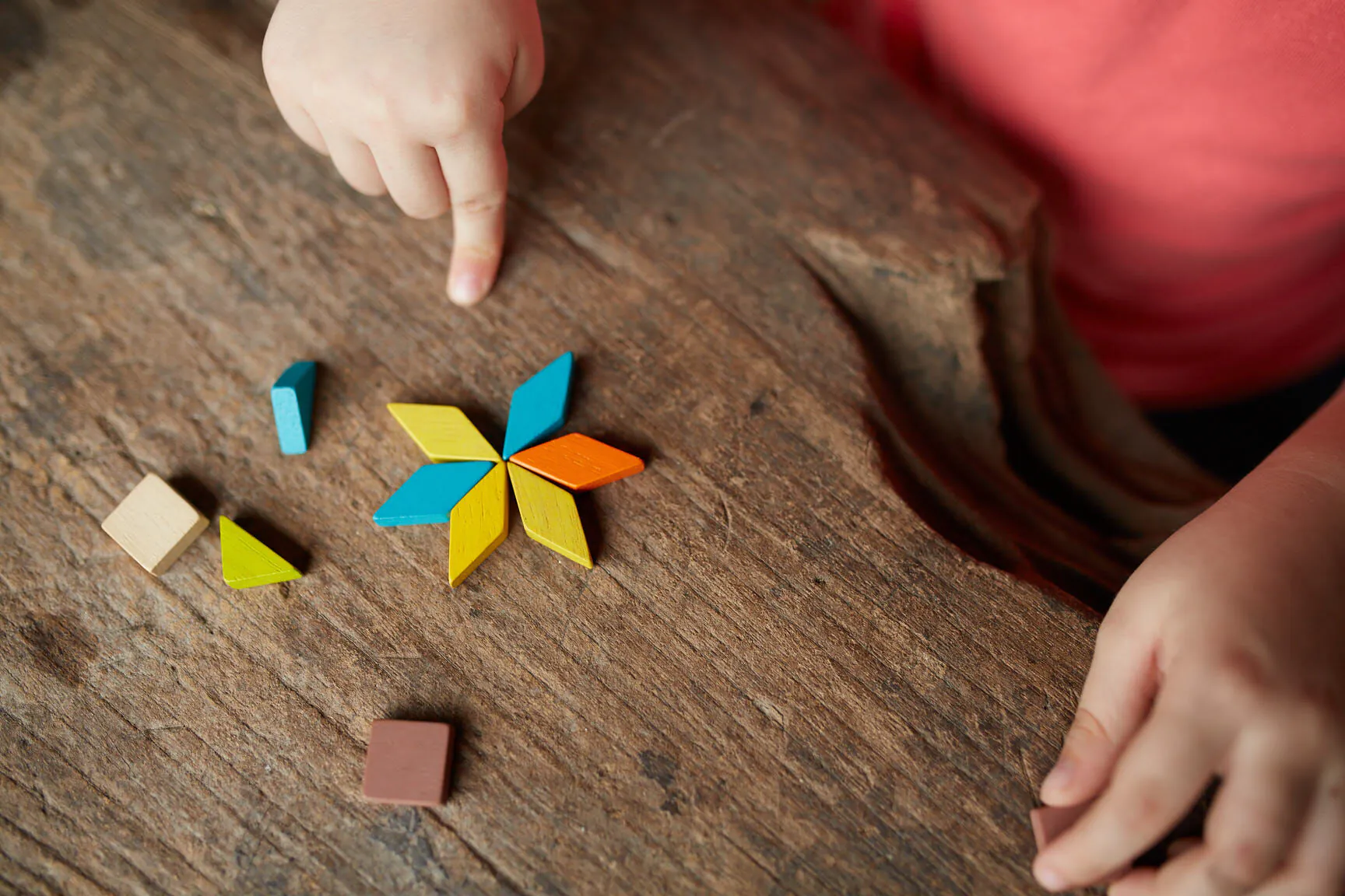 Plan Toys Mini - Mozaika do układania