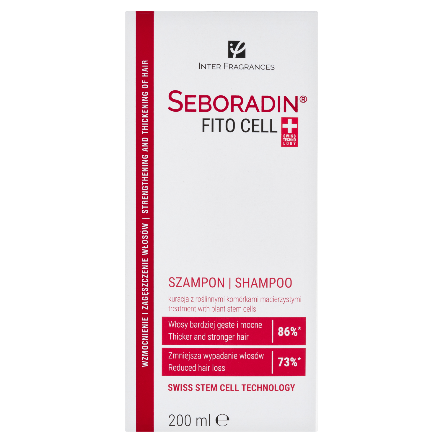 Seboradin strengthening hair shampoo 200ml Fitocell