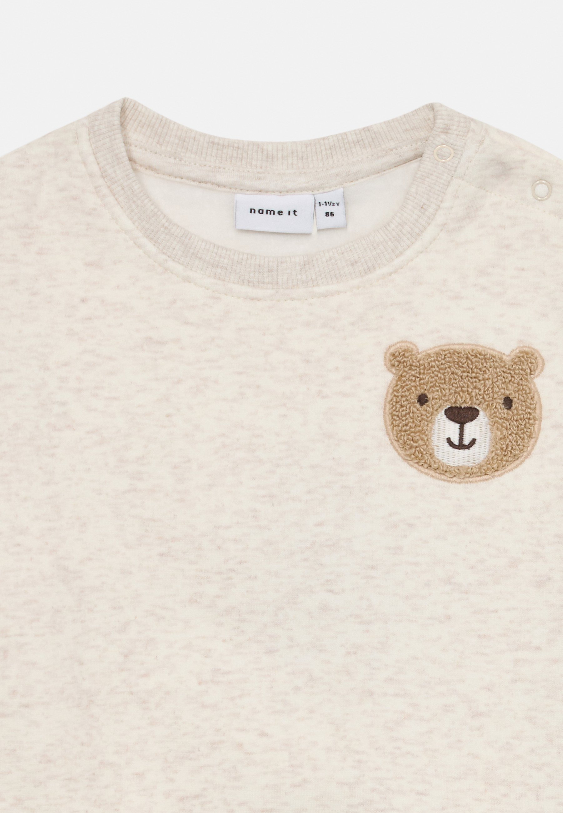 Noem het NBMOREGON BOX - Sweatshirt - peyote melange