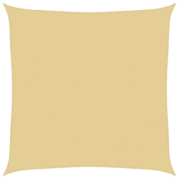 Żagiel przeciwsłoneczny, piaskowy, 2x2 m, 100% poliester