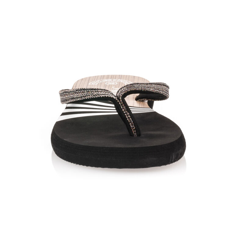 Sorte klipklappere / sandaler til kvinder