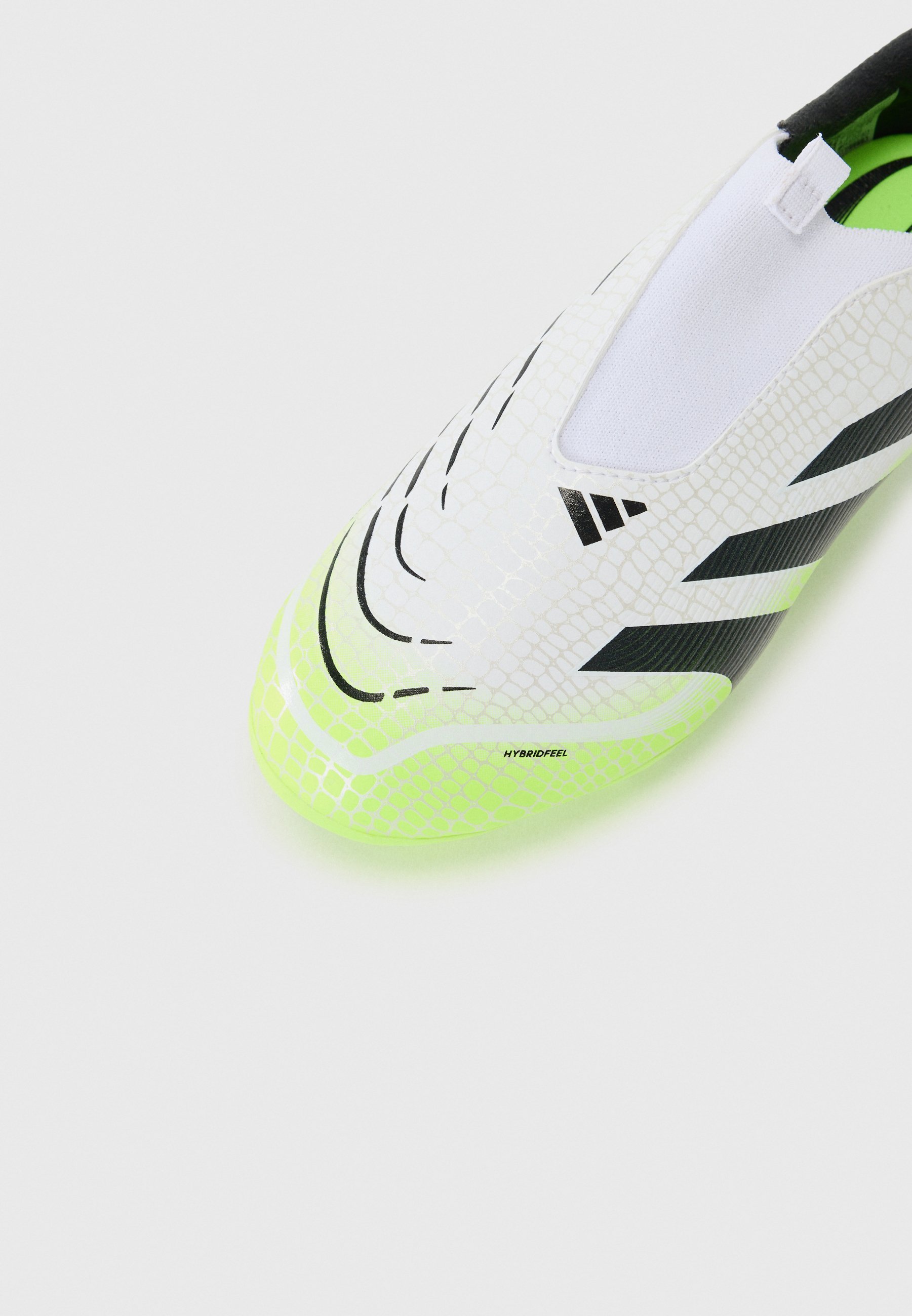 adidas Performance PREDATOR LEAGUE UNISEX - Voetbalschoenen voor stevige ondergrond - wit/core black/lucid lemon