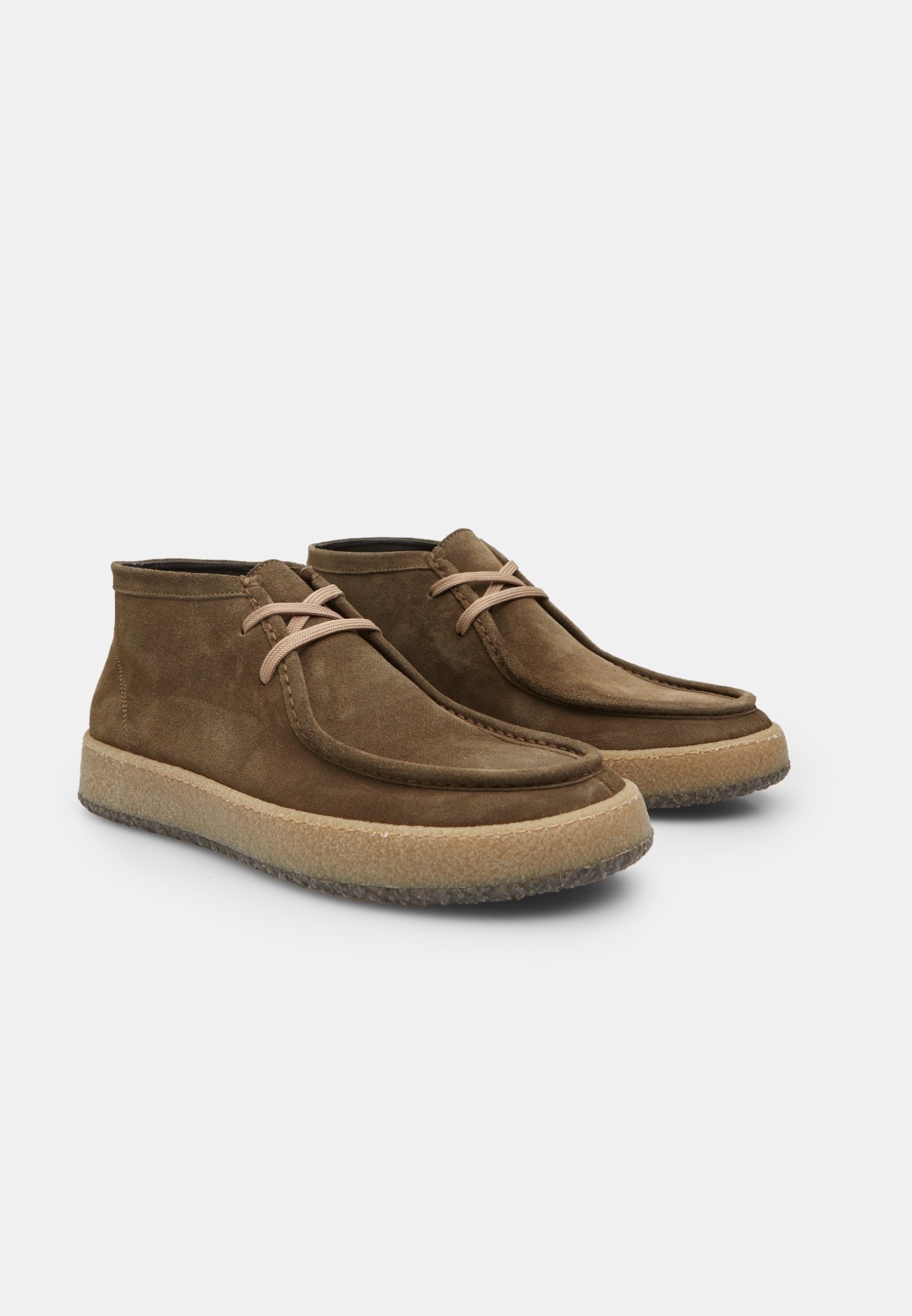Bata Casual veterschoenen - taupe
