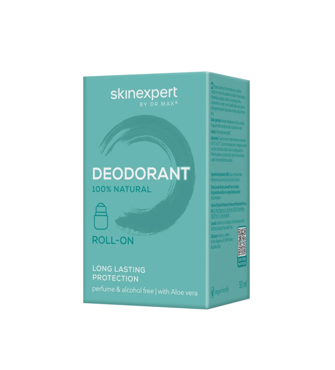 Skinexpert by Dr. Max Deodorant Roll-on 50 ml – Schutz vor Körpergeruch